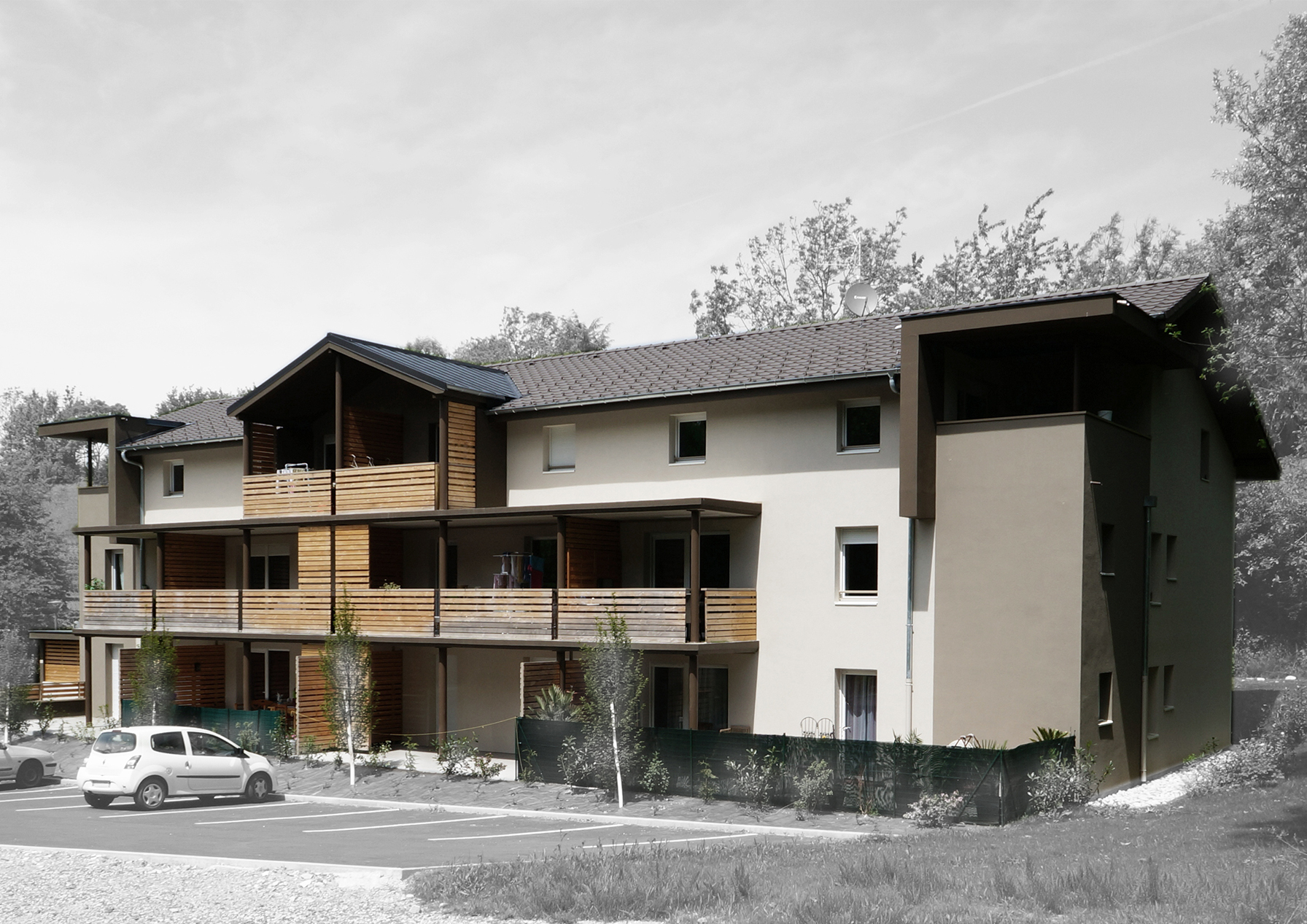 12 Logements à BONNE | Architecte GUYOT Nelly - POULAIN Isabelle |