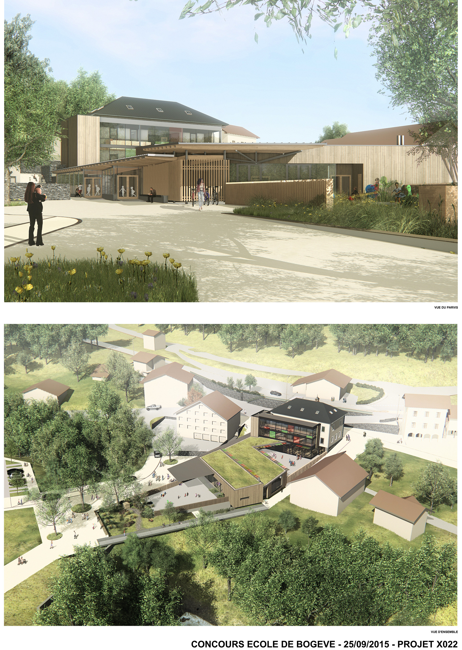 Ecole de BOGEVE | Architectes: GUYOT Nelly - VAUDAUX-RUTH Bernard - POULET Olivier |